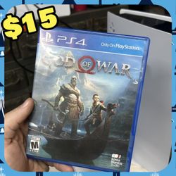God Of War Playstation 4 PS4 Play Station Four PS5 Five GOW Kratos