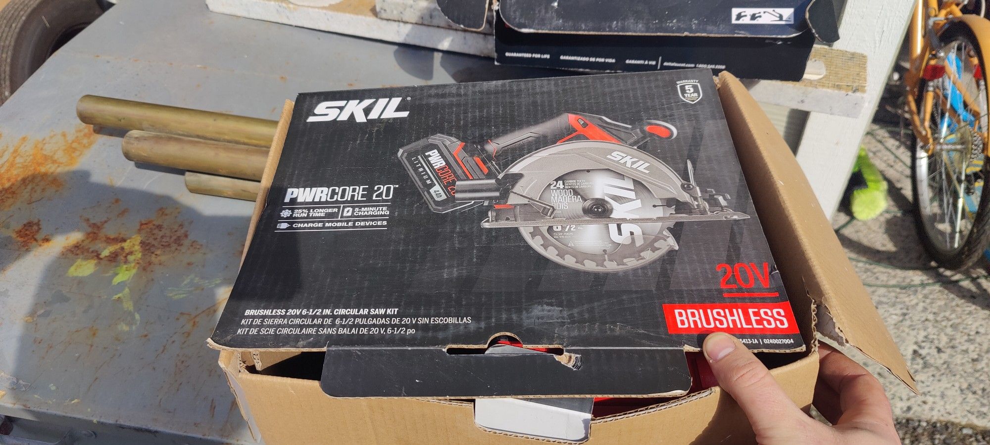 Cordless Skil Saw