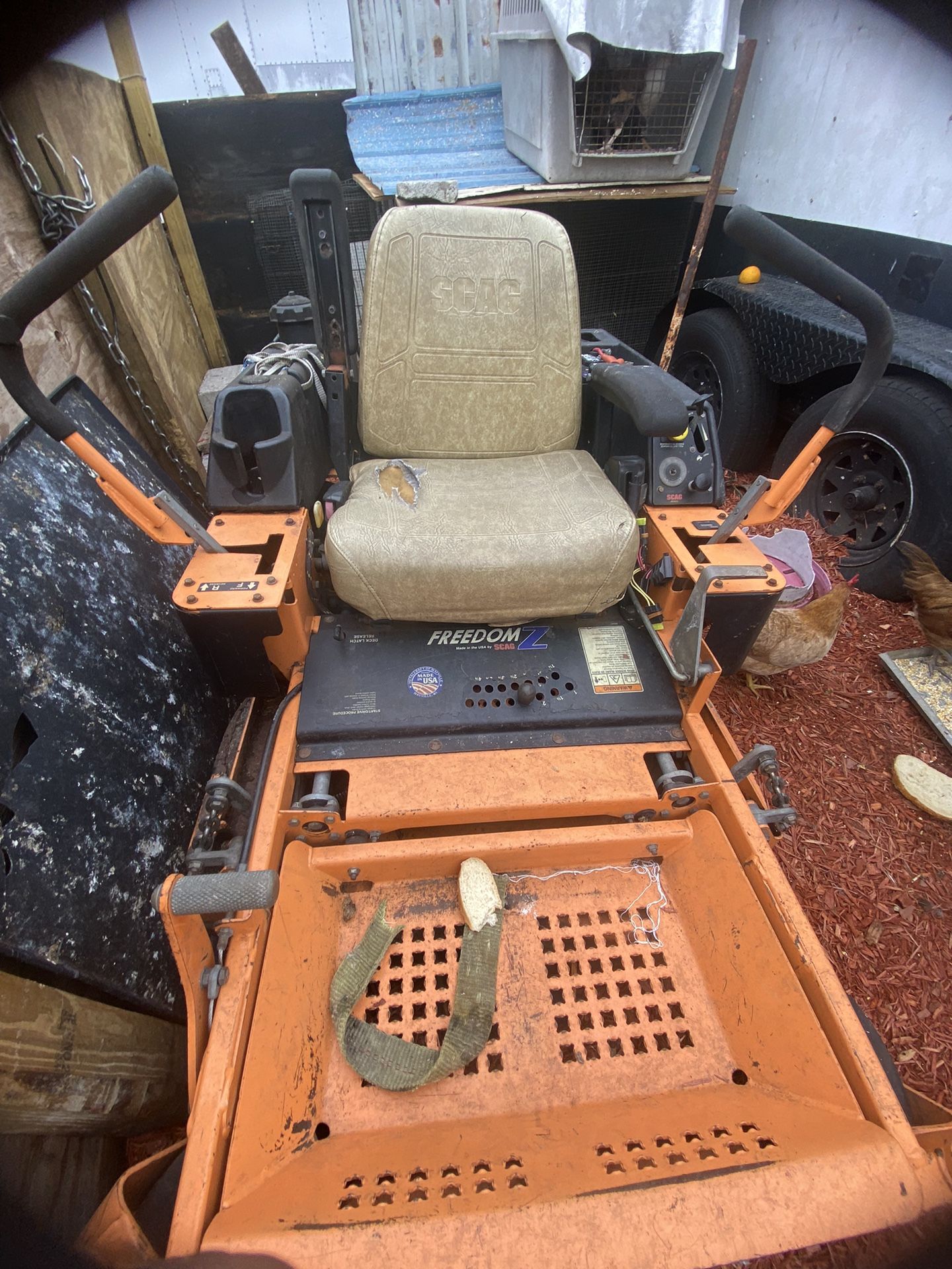 36 Inch Scag Sit Down Mower 