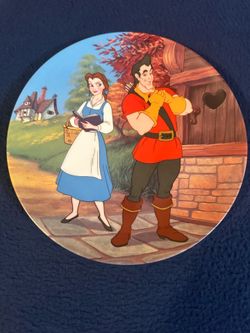 Vintage 1993 Disney’s Beauty and the Beast “A Mismatch” Collector Plate