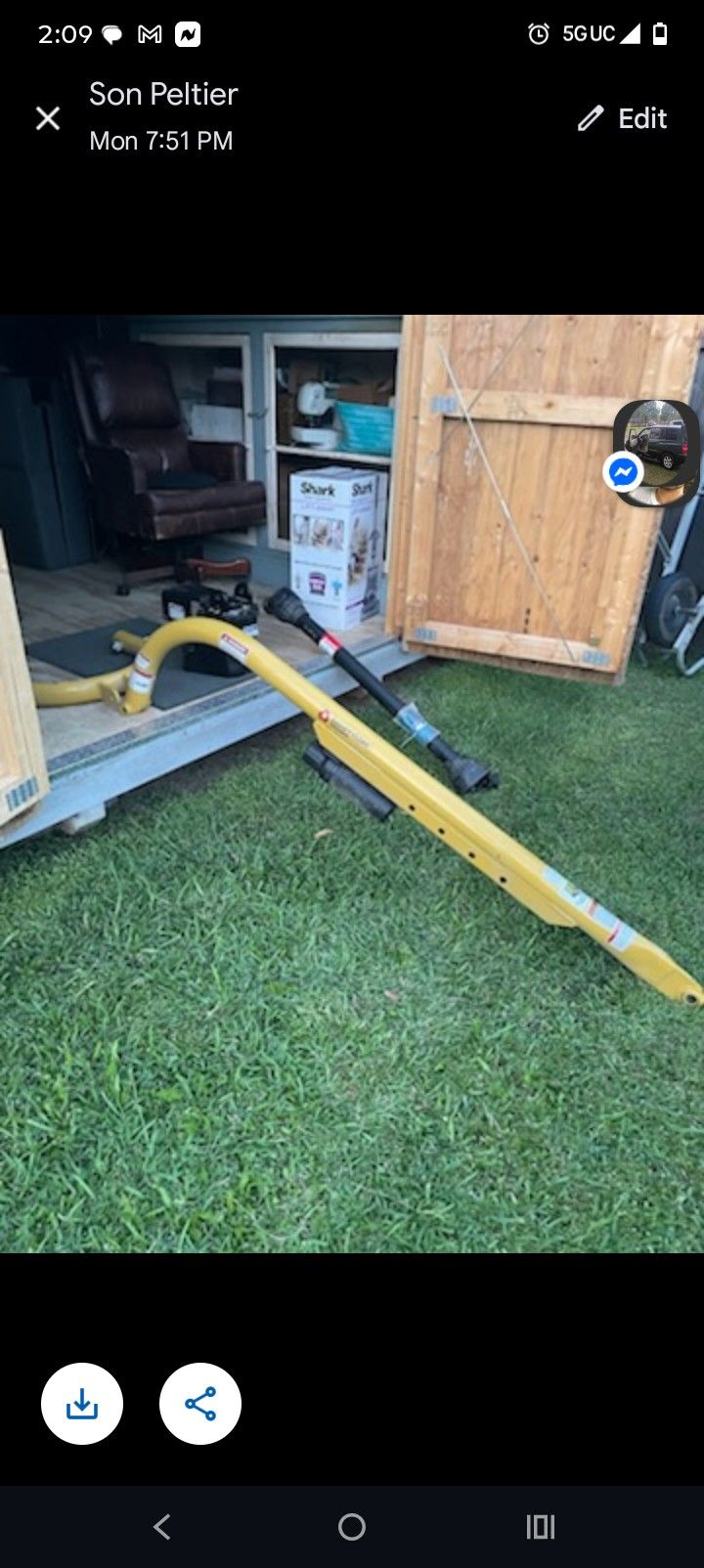 Auger Connector For Tractor