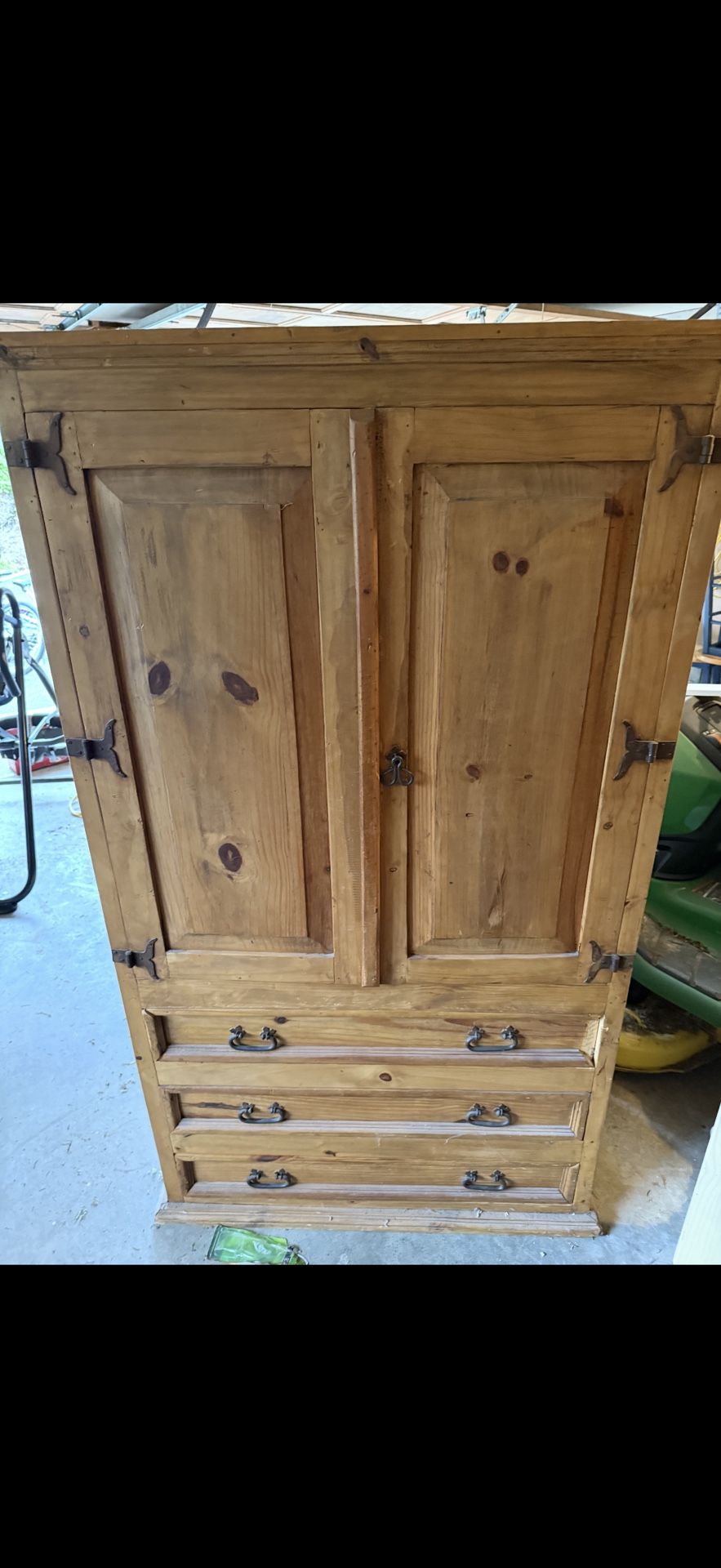 Solid Wood Armoire / Dresser