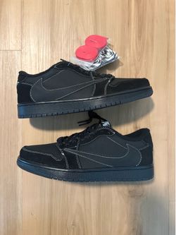 Travis Scott 1 lows black
