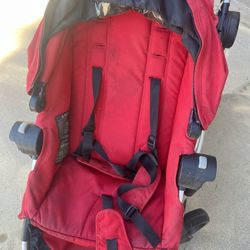Baby Jogger City Select Double Stroller | Baby Stroller with 16 Ways to Ride, Included Second Seat | Quick Fold Stroller