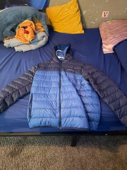 Blue Eddie Bauer Puffer Jacket