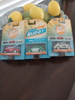 TOY JADA SLUG BUG VW BEETLE (3) BEETLE FOR $20 DOLLARS