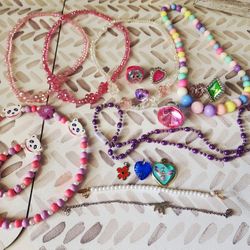 Little Girl Pretend Play Jewelry Set