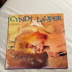 Cyndi Lauper – True Colors - LP 1986 Portrait Vinyl Record Shrink Hype