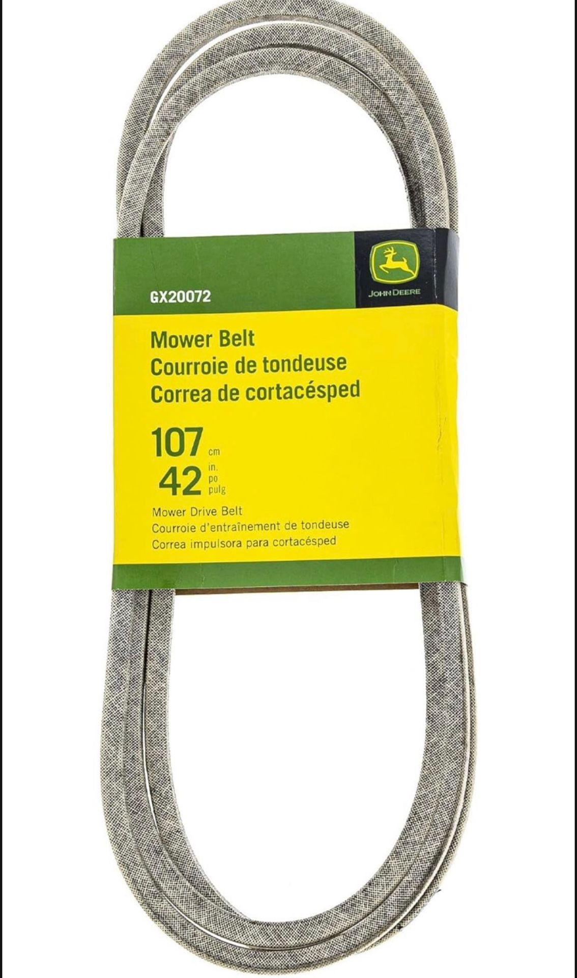 John Deere Original Equipment Flat Belt - GX20072