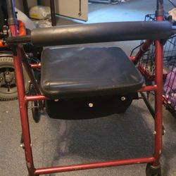 Walker With Seat