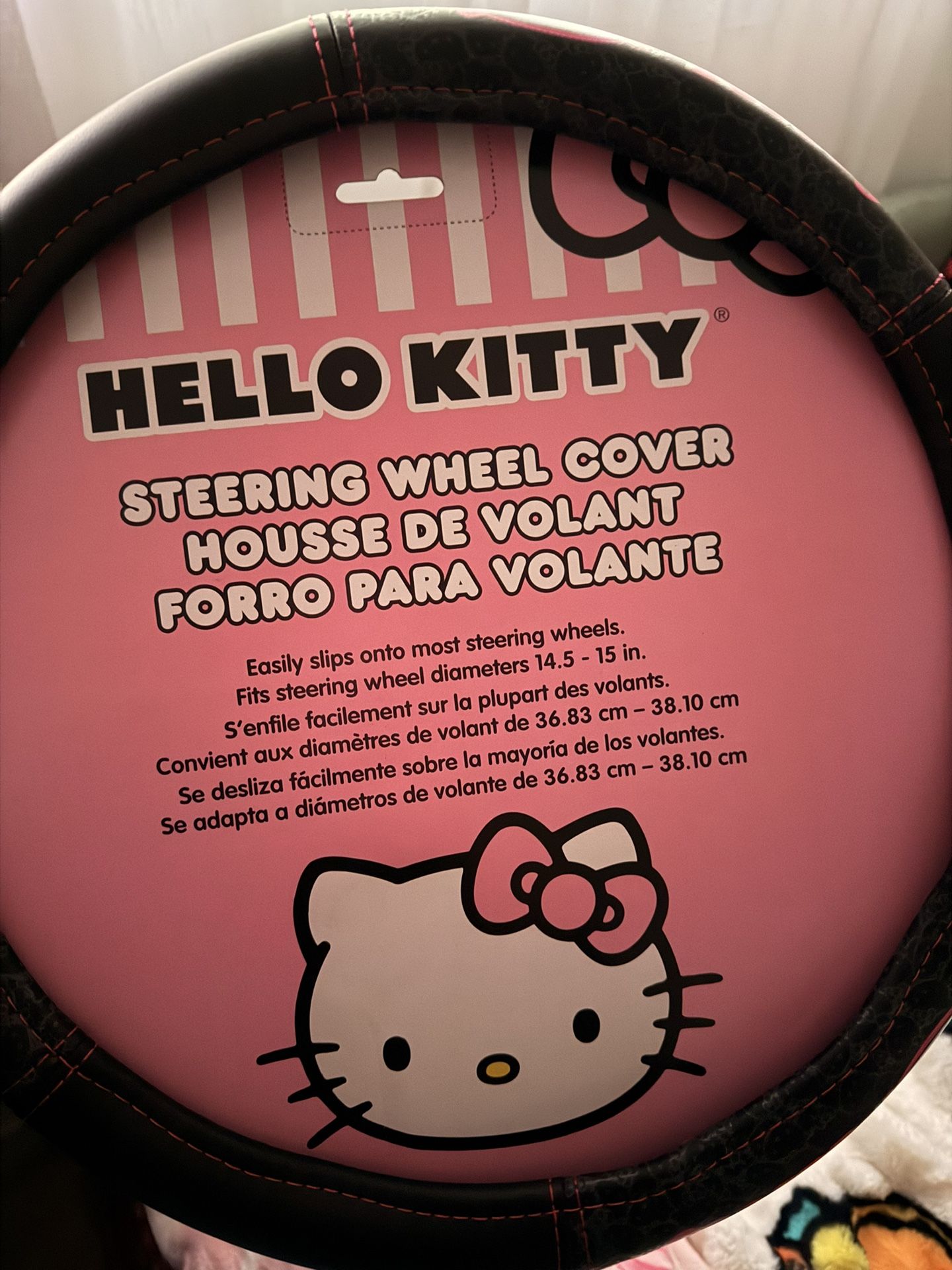 Hello Kitty Steering Wheel Cover
