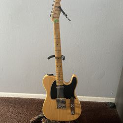 Fender Squire Classic Vibe Telecaster. And Brugera Tube Amp