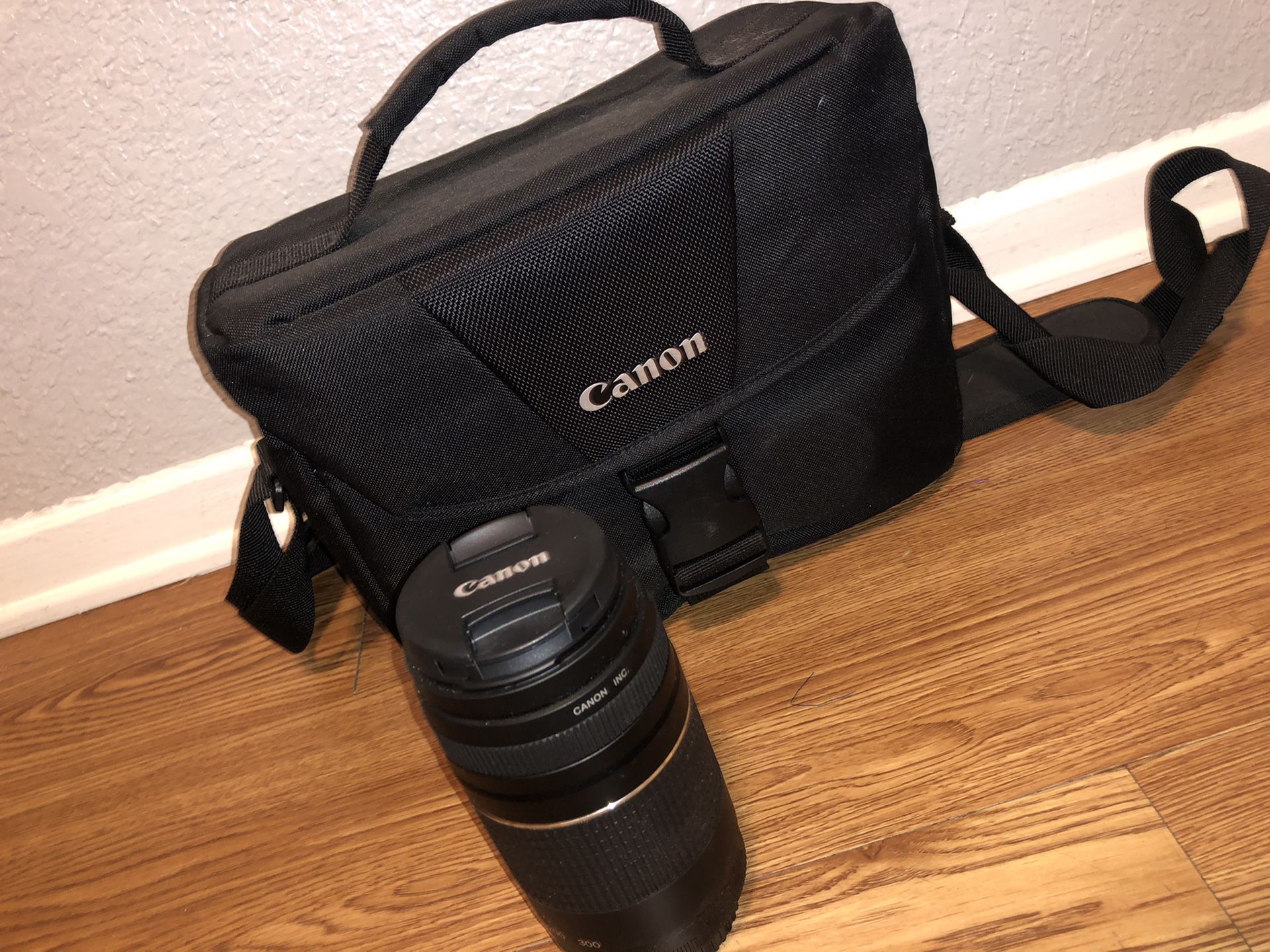 Canon Lens (70-30mm) and Camera bag