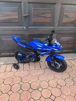 Kid bike 12’ moto bike