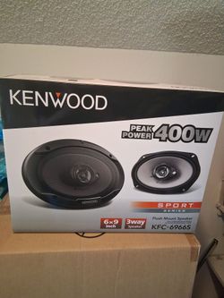 KENWOOD 1 PAIR 6×9 2 WAY 400 WATTS CAR SPEAKER