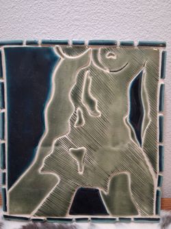 " Lean" - Ceramic Tile Mosaic - Lettie Young
