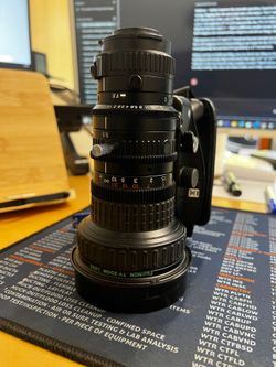 Broadcast lens fujinon tv zoom lens th16x5.5BRMU