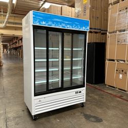 NSF Two glass door refrigerator G1.2YBM2F slide