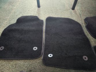 Black Carpet Car Floor Mats Set