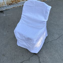 Chairs Party Coverage White Have 61 Covers 