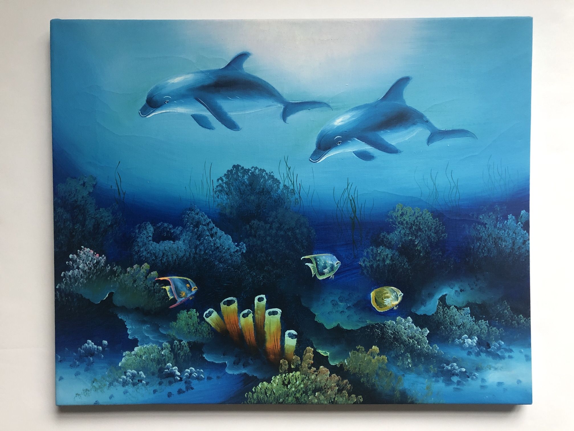 Ocean Life Oil Painting
