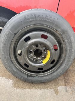 Firestone T 125/90R15 Radial Tempa Spare tire and steel wheel assembly