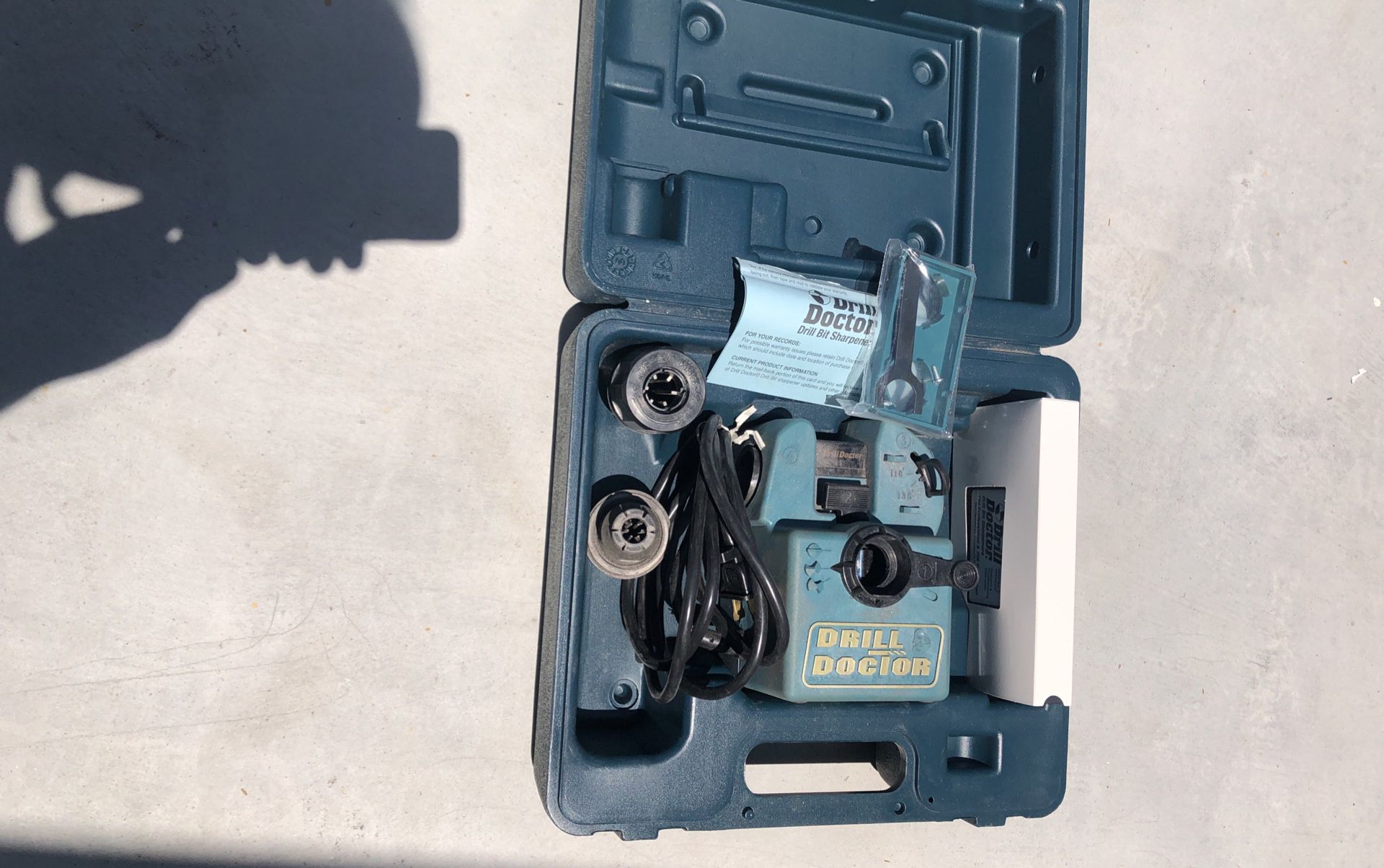 Drill doctor Twice use