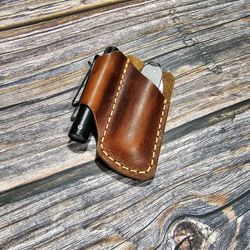 Handmade Leather Pocket Organizer 