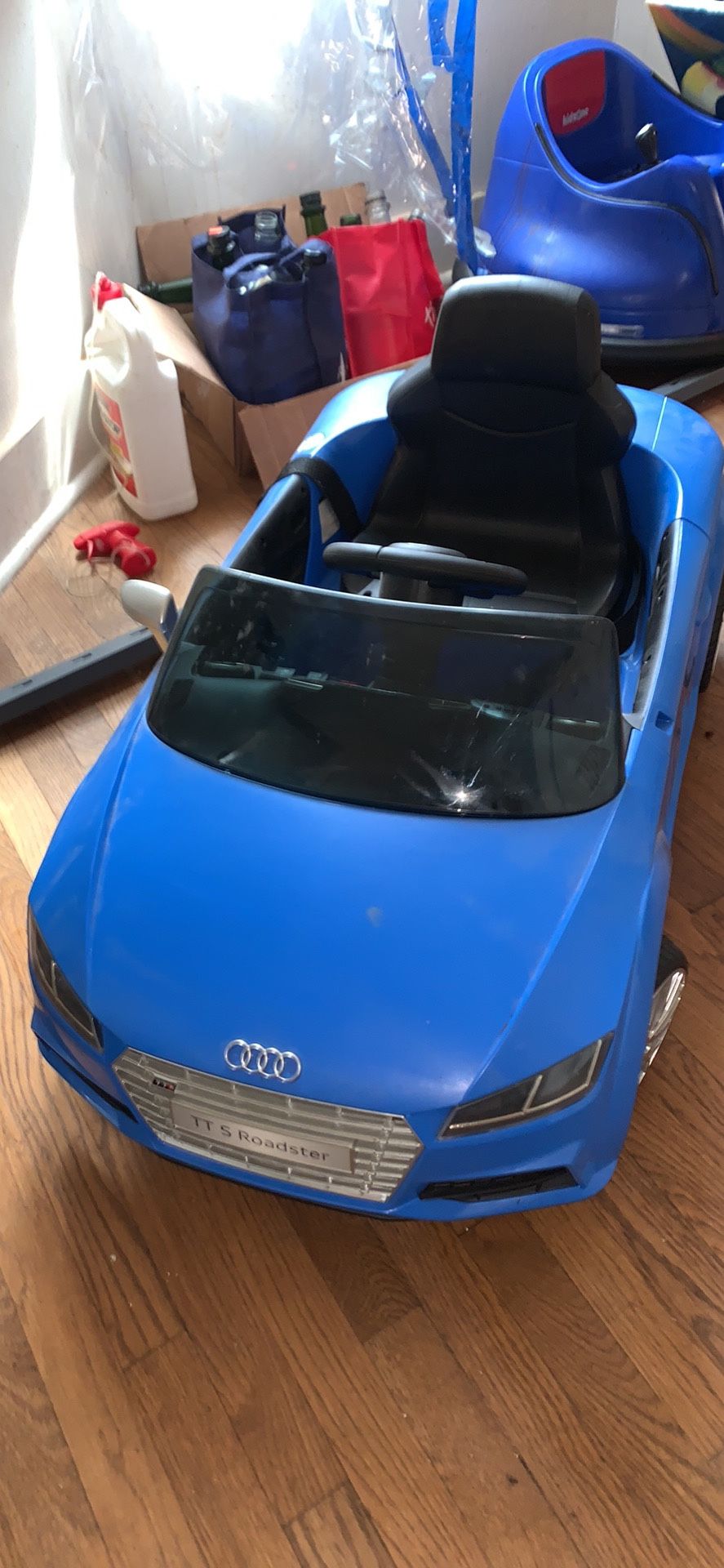 BABY CAR - TTS ROADSTER AUDI BLUE