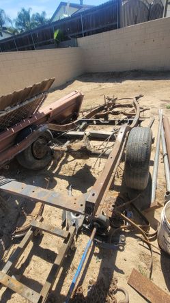 1954 Chevy Parts. 4 Dr Chassis
