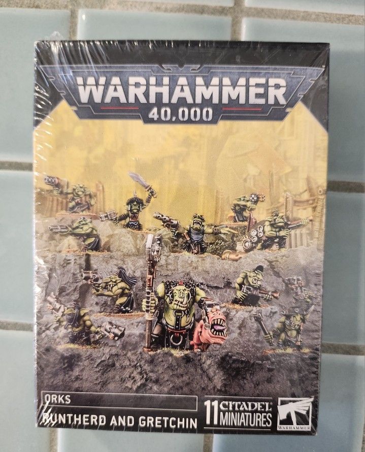 Warhammer 40K: Orks - Runtherd and Gretchin