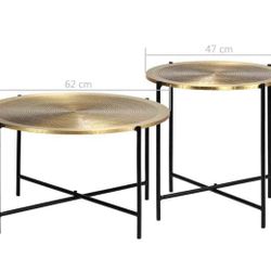 2 Set Coffee Table- Bar Table - Patio Table