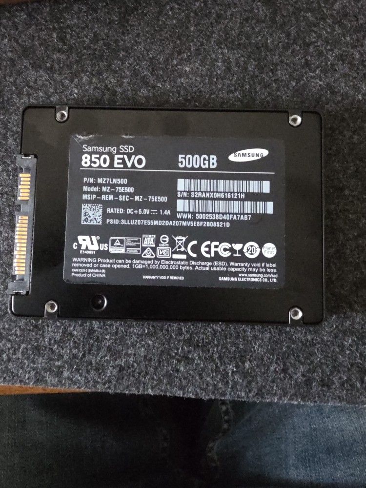 500GB SSD