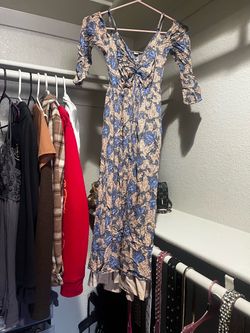 floral maxi summer dress