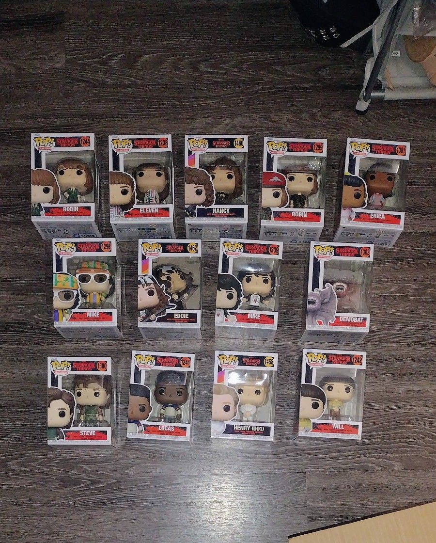 Stranger Things Funko Pop ) DIFFERENT PRICES