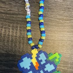 Flower Perler Necklace