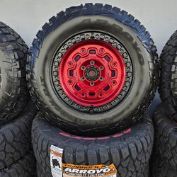 17" Fitiipaldi rims w/ 33" Arroyo Tires