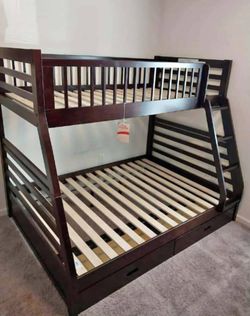twin/full bunk bed . Ask for Price