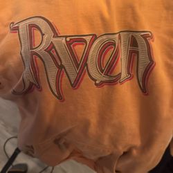 Vintage Rvca Hoodie Tapered Bottom