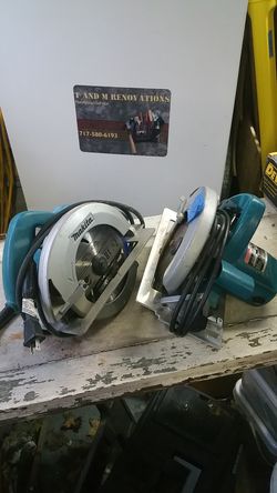 2 makita saws