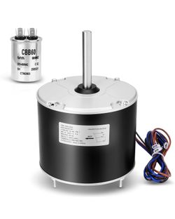 0131M00061SP Condenser Fan Motor 1/4 HP 830RPM 208-230V 1.5A Compatible with Goodman Amana Janitrol Air Conditioner Zhongshan Broad-Ocean, Replaces# Y