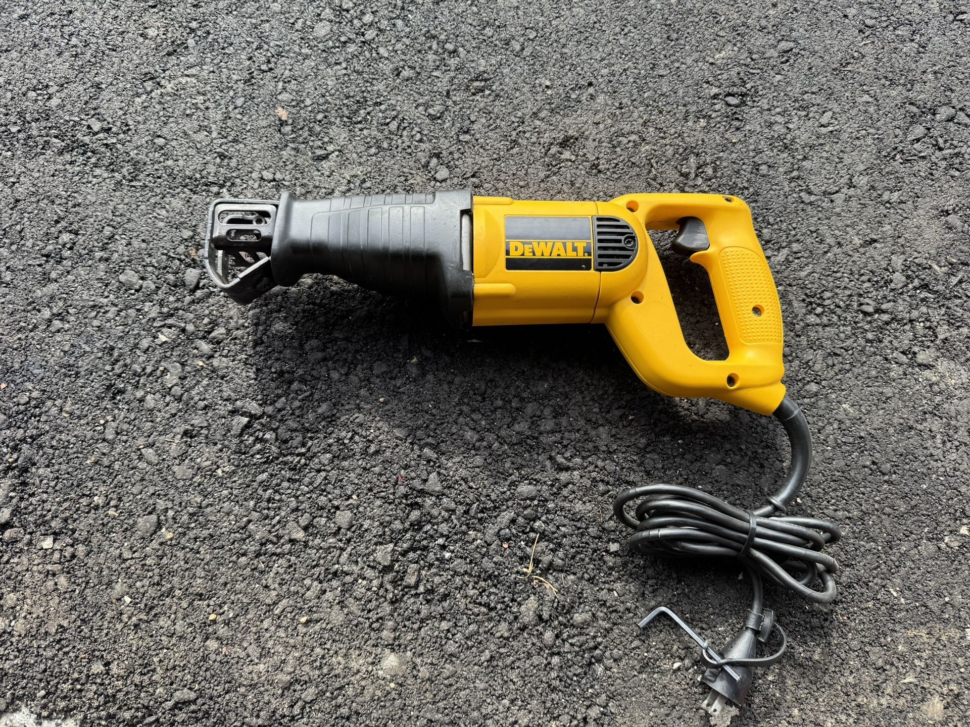 Dewalt Corded Reciprocating Saw