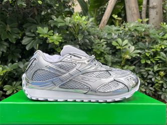 Bottega Veneta Orbit Sneakers Silver