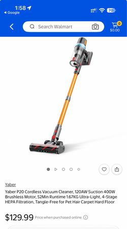 Yaber P20 Cordless Stick Vacuum Cleaner