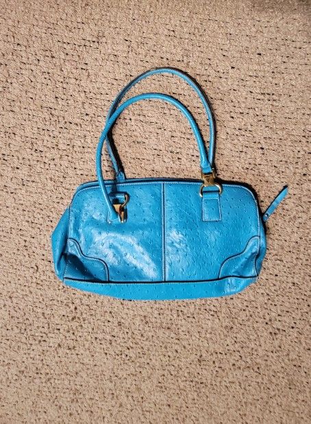 NWOT WOMENS SHOULDER PURSE TURQUOISE