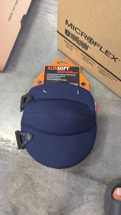 Alta Industries AltaSOFT Capless Heavy Duty Knee Pads - Navy Blue (Item 50703) - Brand New