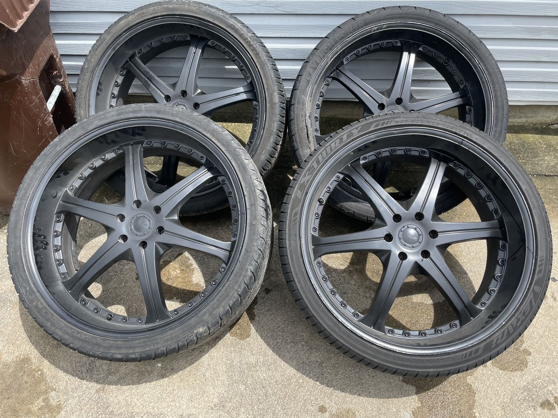 26” Wheels And Tires
