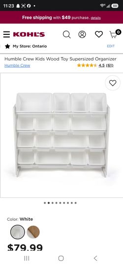 Toy organizer 16 bin