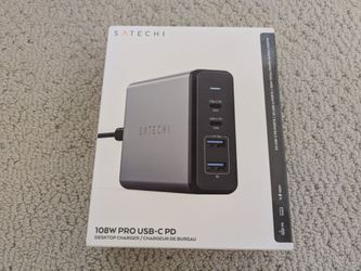 NEW Satechi 108W Pro USB-C PD Desktop Charger