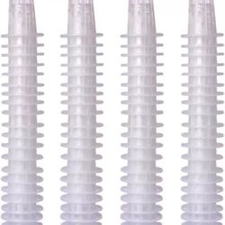 100 Pack 1 Inch Net Pots,Garden Slotted Mesh Net Cups Basket Hydroponic Pots Plant Nursery Pots for Hydroponics